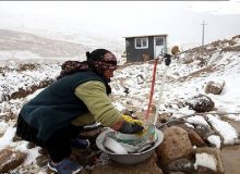 سوز سرما بر جان ساکنان مناطق محروم چهارمحال و بختیاری