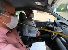 ۲۸۰دستگاه اتوبوس و تاکسی به‌دلیل عدم استفاده راننده از ماسک در کرمانشاه توقیف شد