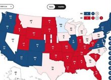 انتخابات امریکا/ جو بایدن ۲۲۳ – ترامپ ۲۰۴