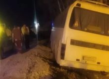 واژگونی اتوبوس حامل زائران کربلا در محور مهران/ ۸ نفر مصدوم شدند