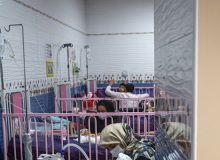 آنفلوآنزا ظرفیت بیمارستان کودکان ابوذر اهواز را پر کرد
