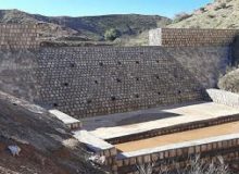 پایان عملیات اجرایی سازه سنگی ملاتی در شهرستان آبدانان