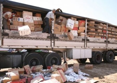 افزایش ۱۰۲ درصدی کشف کالای قاچاق در گمرک مهران