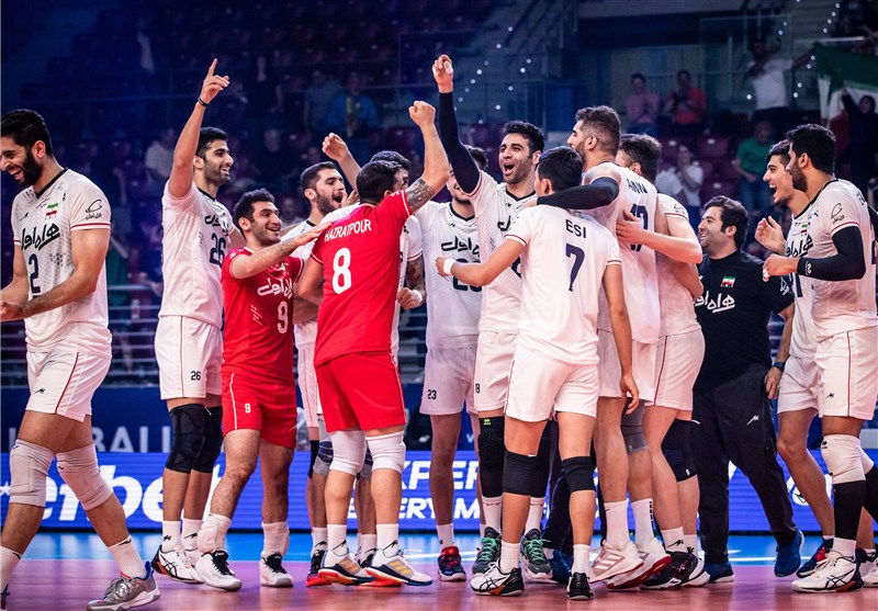 تقابل سروقامتان والیبال ایران برابر قهرمان المپیک