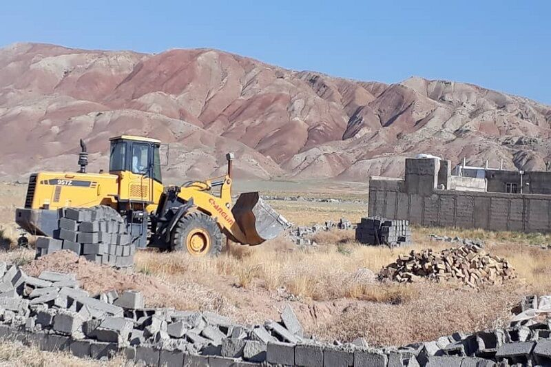 ۱۲۸ مورد ساخت و ساز غیرمجاز در کرمانشاه تخریب شد