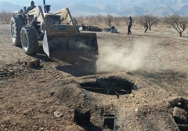 ۴۰۰ حلقه چاه در کرمانشاه مسدود شد/جلوگیری از برداشت ۱۵ میلیون متر مکعب آب