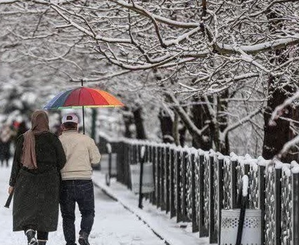 ماندگاری هوای سرد در همدان