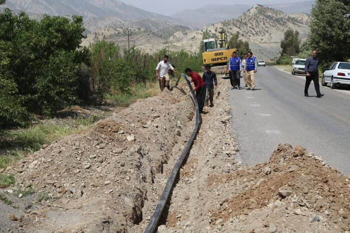 مشکل آب آشامیدنی سه روستای ملکشاهی ایلام رفع شد