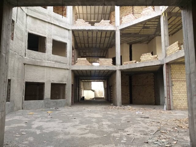کتابخانه مرکزی کرمانشاه در انتظار سفر رئیس‌جمهور