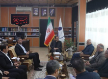 مدیر و معاونین امور مالیاتی استان به مناسبت هفته فرهنگ مالیاتی با استاندار ایلام دیدار کردند