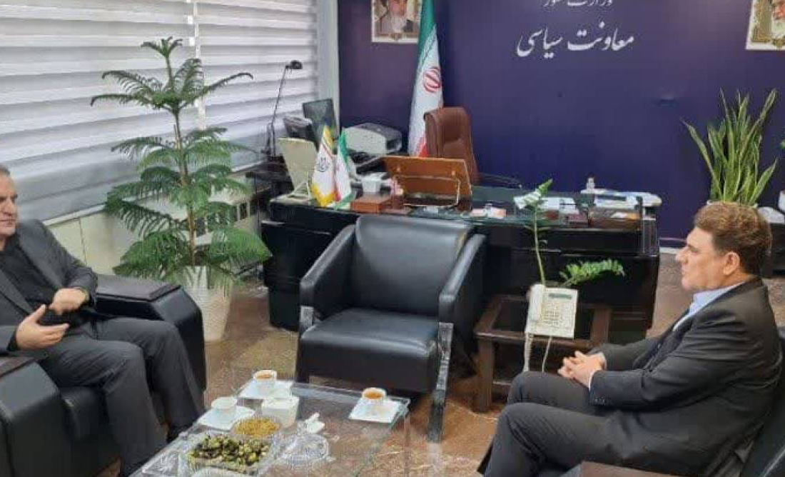 دیدار استاندار ایلام با معاونین سیاسی و امنیتی وزیر کشور