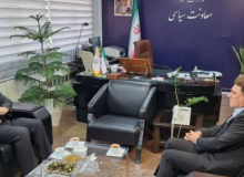 دیدار استاندار ایلام با معاونین سیاسی و امنیتی وزیر کشور