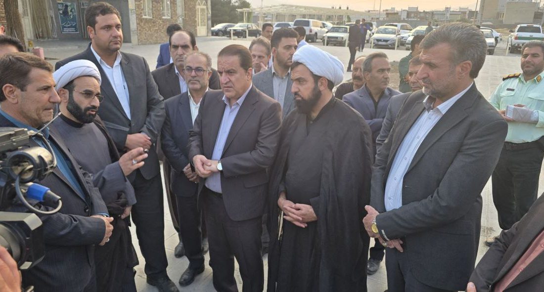 استاندار ایلام از طرح‌های زیرساختی حوزه اربعین در چرداول بازدید کرد