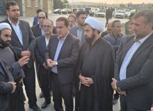 استاندار ایلام از طرح‌های زیرساختی حوزه اربعین در چرداول بازدید کرد