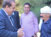 بازدید استاندار ایلام از روند برگزاری کنکور سراسری در دانشگاه ایلام و دیدار با خانواده کنکوری ها