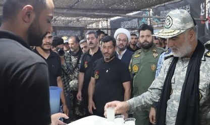 ارتش خالصانه در حال خدمات دهی به زائران است