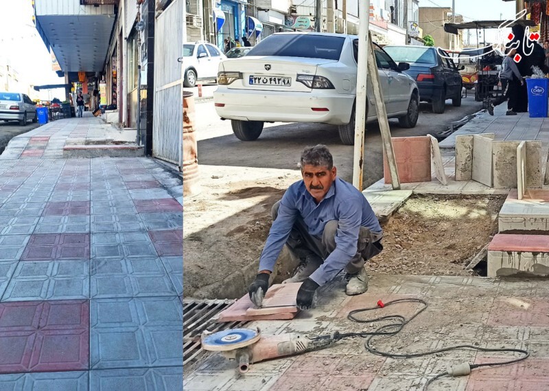 برای نخستین بار در آبدانان / دیده شدن معلولین درپازل موزاییکی شهرداری