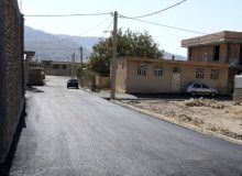 ۱۷ هزار متر مربع آسفالت در روستای هفت چشمه ایلام اجرای شد