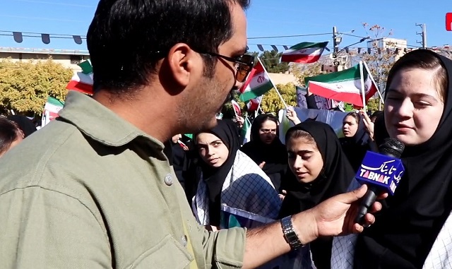 روزی برای ایستادگی، ۱۳ آبان در قاب حضور مردم و دانش آموزان ایلامی