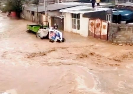 وقوع سیلاب در جنوب ایلام/ دستور رسیدگی فوری استاندار ایلام