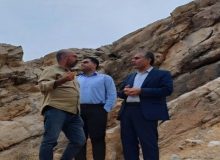 فرایند کاوش معادن سنگ هخامنشی آبدانان سرعت می‌گیرد