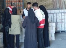 امدادرسانی به ۹۰ خانوار آسیب‌دیده در شهرک هزارانی آبدانان