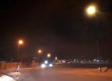 ۳۰۰ چراغ LED مسیر دسترسی به بیمارستان رازی را روشن کردند