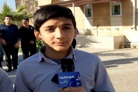 مدرسه شهدا دهلران، روایت عشق دانش آموزان به شهید گمنام