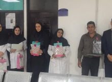 کادر درمان چرداول پرستار دل‌های ایتام شدند