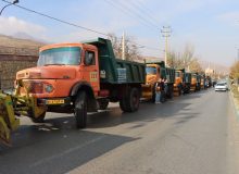 آمادگی ۱۰۰ درصدی شهرداری همدان برای زمستان