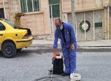 عملیات سمپاشی در ۱۱ هزار منهول فاضلاب ایلام اجرا شد