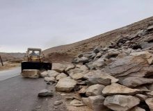 انجام ۴۵ کیلومتر برفروبی و ۱۸۳ مورد ریزشبرداری در پی بارشهای ایلام