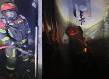 حریق بامدادی در واحد مسکونی ایلام خسارت مالی برجای گذاشت