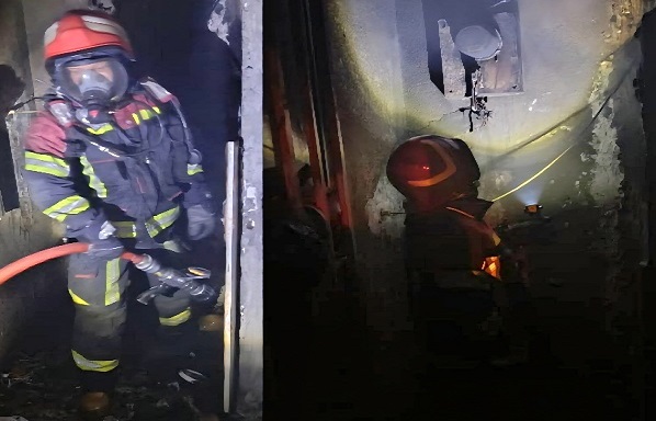 حریق بامدادی در واحد مسکونی ایلام خسارت مالی برجای گذاشت