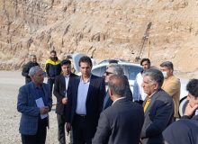 احداث باند برگشت محور ایلام- مهران درمنطقه کنجانچم