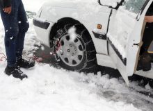 پلیس راه همدان: همراه داشتن زنجیر چرخ الزامی است/ افزایش تصادفات خسارتی درون شهری