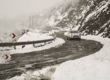 باران و برف در راه ایلام