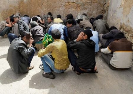 پاکسازی پاتوق معتادان متجاهر در خرم آباد