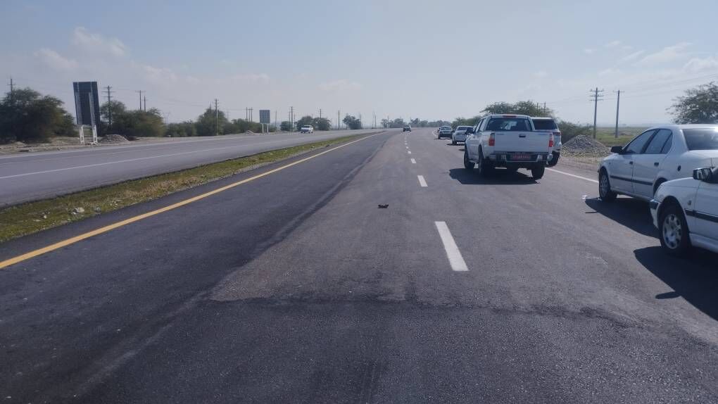 ۱۴ کیلومتر از جاده چهارخطه دهلران به مهران و اندیمشک زیر بار ترافیک رفت