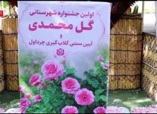 اولین جشنواره شهرستانی گل محمدی و آیین سنتی گلاب‌گیری در ایلام برگزار شد
