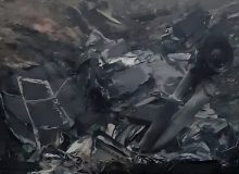 لاشه پهپاد متجاوز MQ9 دشمن در خاک دهلران کشف شد