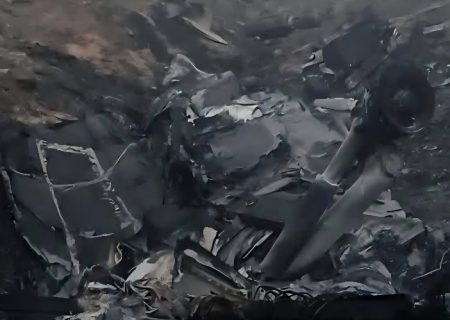 لاشه پهپاد متجاوز MQ9 دشمن در خاک دهلران کشف شد