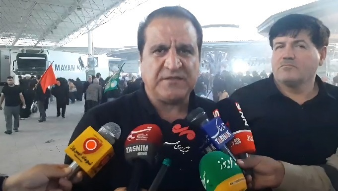 عبور ۷۲۴ هزار زائر در ۷۲ ساعت گذشته از مهران/ ۱۱۵۰ دستگاه اتوبوس زائران را جابه‌جا می‌کنند